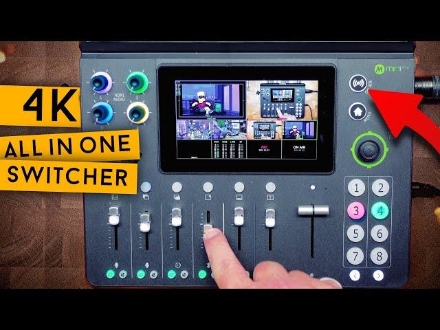 RGBlink Mini Mx - 4k Video Switcher with Audio Mixer & MUCH MORE