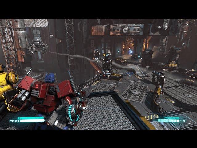 TRANSFORMERS - Fall of Cybertron g1 Optimus prime mission-gameplay (HD) 60fps | #1