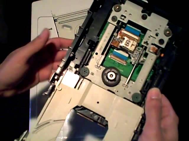 How to open up a PC's internal optical drive (CD-ROM, DVD-ROM, CD or DVD writer (burner), etc.)