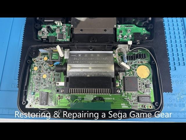 Sega Game Gear Repair & Restore - This turned out way better than expected