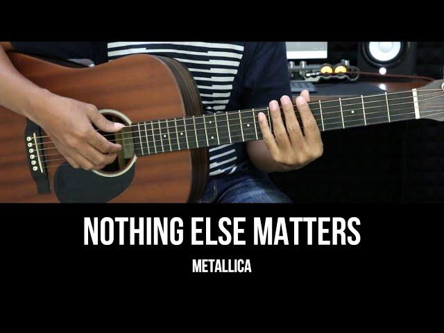 Nothing Else Matters - Metallica | EASY Guitar Lessons - Chords - Guitar Tutorial