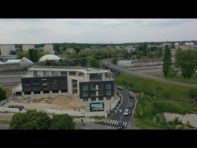 Avancement bâtiment ITrium 22 mai 2023