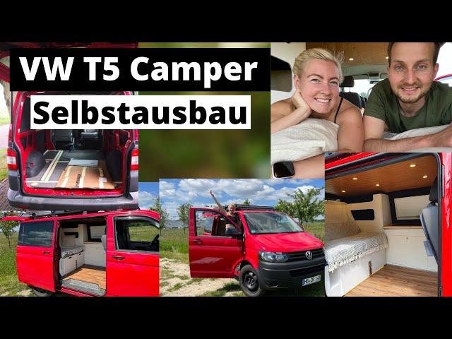 VW Bulli T5 Selbstausbau Camper Roomtour / T5 Camper Ausbau  Campervan / Vanlife / Umbau Kastenwagen