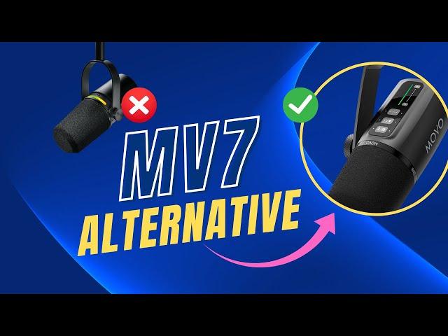 Best Shure MV7 Alternative For Streaming and Podcasting