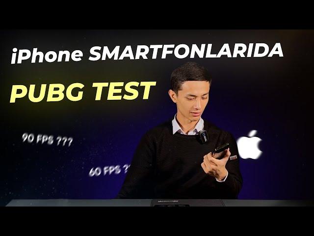 iPhone telefonlari PUBG testi. iPhone 11, iPhone 11 Pro, iPhone 13 Pro va 12 Pro Max