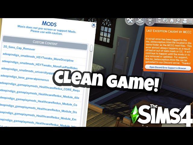 EASILY Find Broken Custom Content & Mods in your Game/Mods folder (Sims 4)