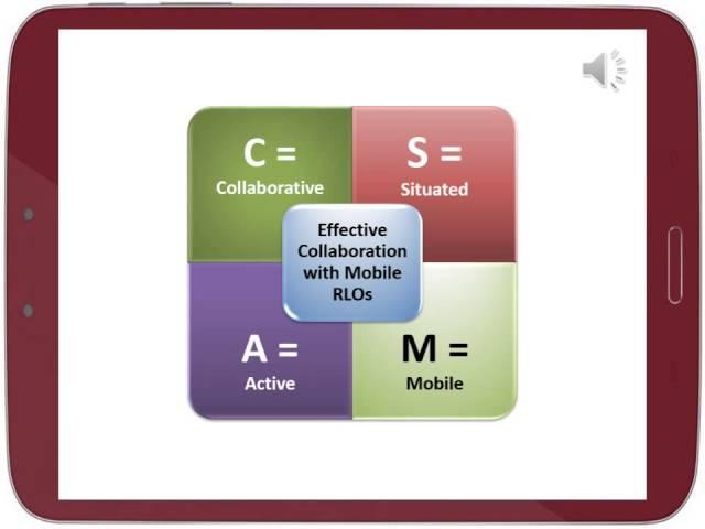 Framing Instructional Design for Collaborative RLOs with the CSAM Framework Rob Power