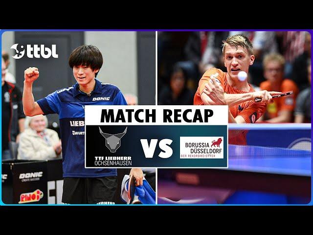 OCHSENHAUSEN vs. DÜSSELDORF (Tischtennis Bundesliga Recap) | 2024 Matchday 6