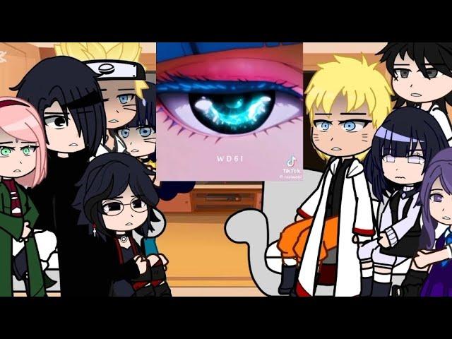 |Boruto Two Blue Vortex react to|1/2|no sound|short|manga spoilers|canon reaction?|canon ships|