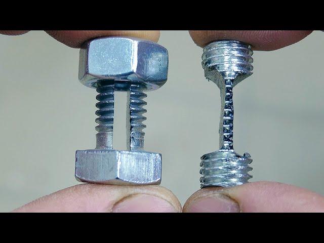 SECRETS of the BOLT and NUT!!! Which you didn't exactly know about