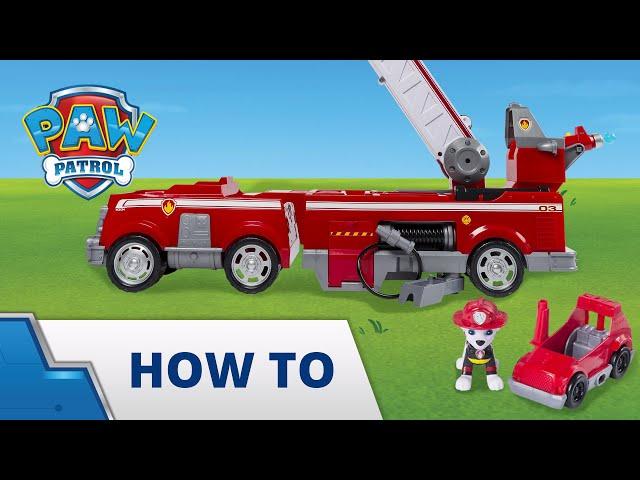 Paw Patrol - How To - Ultimate Fire Truck - Using the Ladder