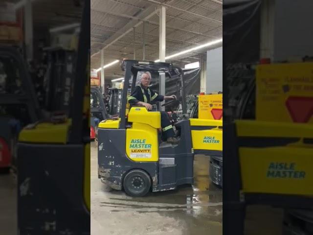 USED 2018 AISLEMASTER 44SE NARROW AISLE ELECTRIC FORKLIFT