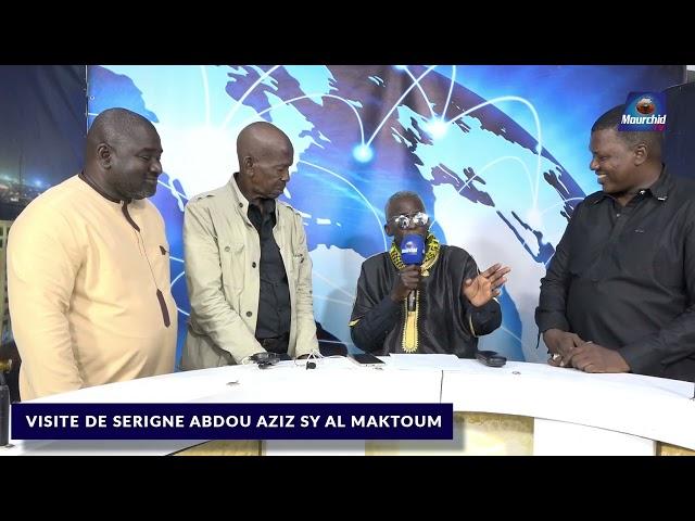 Serigne Abdoul Aziz SY Al Maktoum, frère de Serigne Moustapha SY rend visite la chaine des valeurs