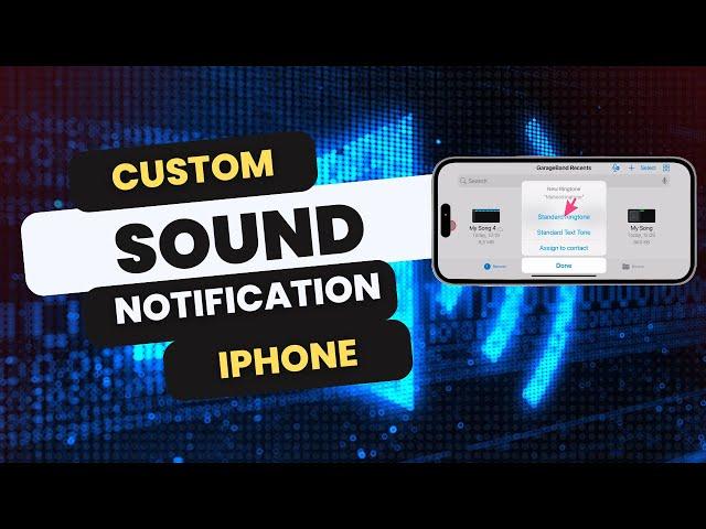 How To Set A Custom Notification Sound For A Contact On iPhone