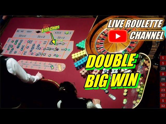  LIVE ROULETTE | BIG WIN On Number 5  In Real Casino  $100 Chips Inside  2025-01-06