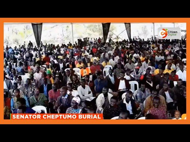 President Ruto among mourners at Baringo Senator Cheptumo’s burial