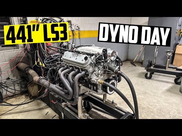 Dyno Testing the 12.0:1 441" LS3! (Pump Gas Monster)