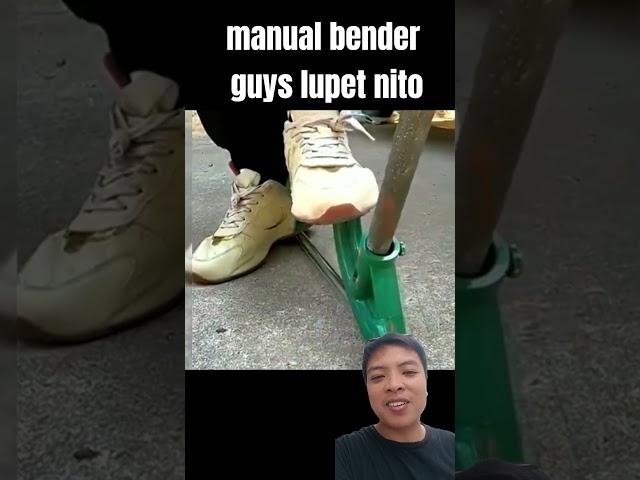 Manual bender guys #youtubeshorts #shorts #amazing #bender #shortvideo #shortsfeed #reels