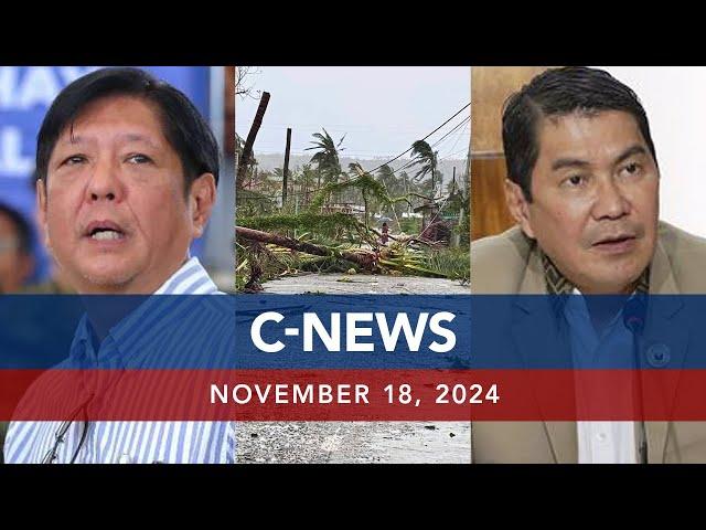 UNTV: C-NEWS | November 18, 2024