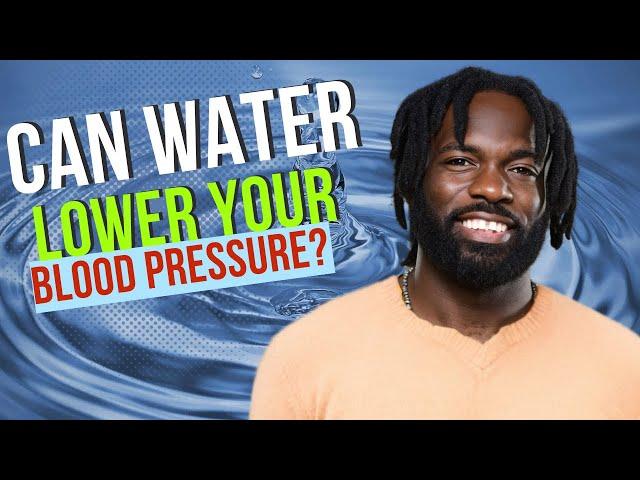 Drinking water is the core of correcting blood pressure issues