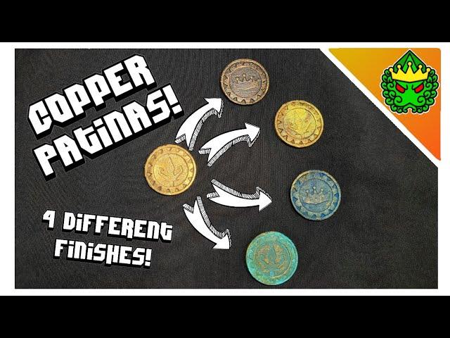 DIY Copper Patina! Turn Copper Green, Blue, and Rainbow!