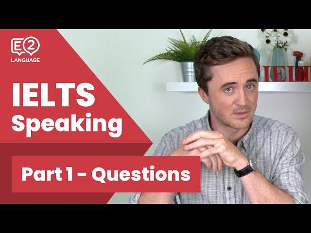 IELTS Speaking Part 1 - Questions with Jay & Alex