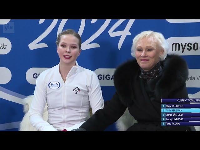 Women Free Skate 2024 Finland Figure Skating Championships