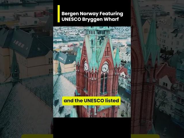 Bergen Norway Featuring UNESCO Bryggen Wharf -  Discover the Magic of Bergen!  Nestled amidst Nor