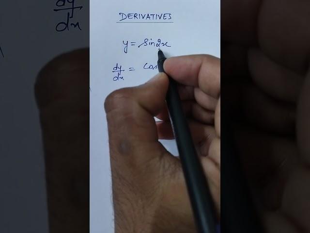 Derivative of Sin2x