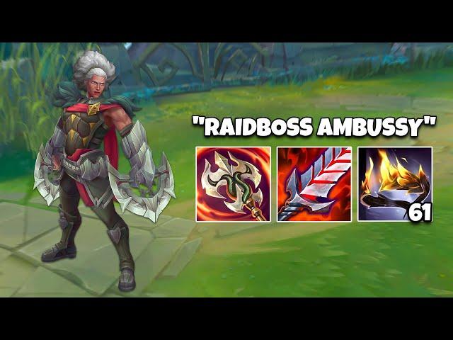 I FINALLY GOT AMBESSA (FULL 100% LIFESTEAL BUILD)