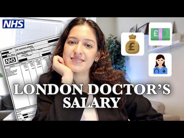 How Much Money I Earn As A Doctor In London | MY PAYSLIP REVEALED