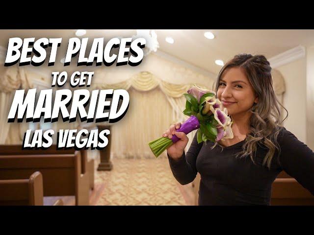 Best Places to Get MARRIED in Las Vegas