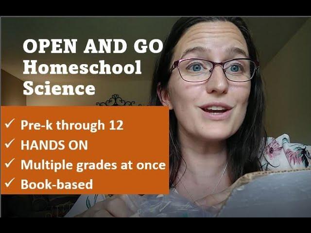 A Science Curriculum that won't exhaust Mom | Homeschool Science | Open and Go | HANDS ON