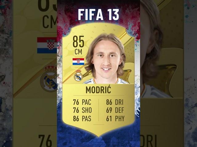 Luka MODRIC FIFA Evolution  Fifa 07 - Fifa 23