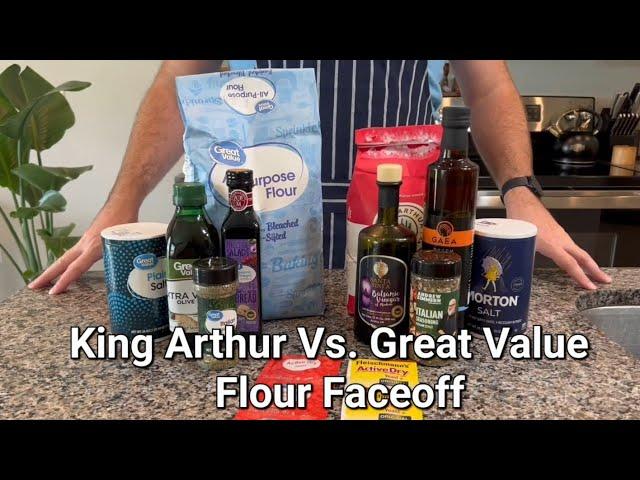 King Arthur Flour Vs. Great Value Flour! Surprisingly Clear Winner | Is It Better?