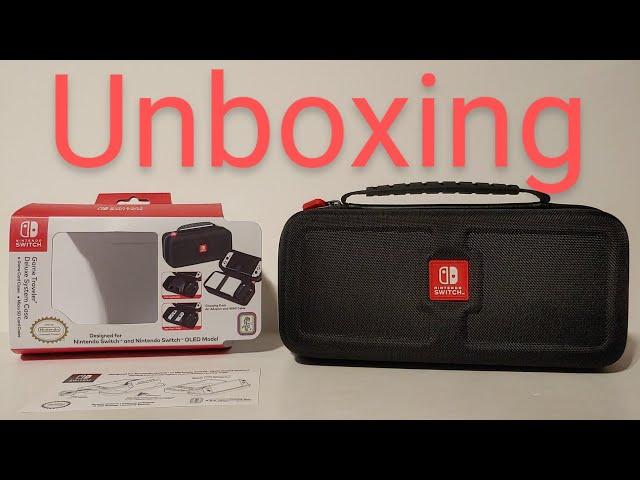 Nintendo Switch Game Traveler Deluxe System Case Unboxing