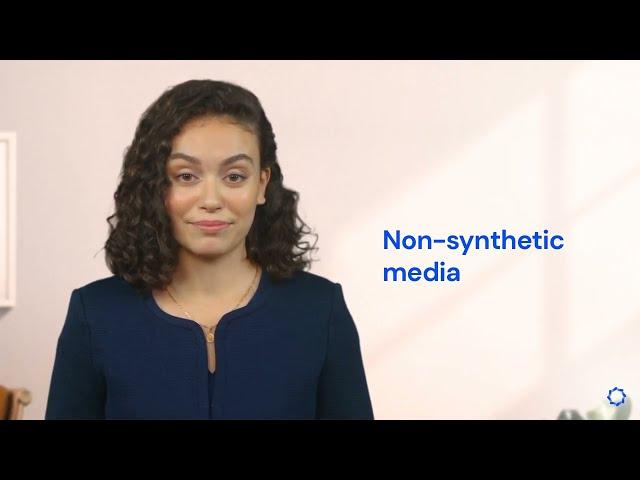 What is non-synthetic media?