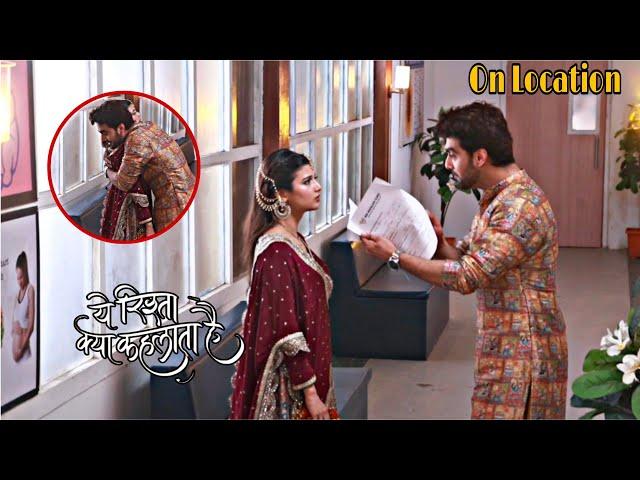 Abhira Hui Pregnant , Arman Ki Aankhe Khushi Se Hui Nam || Ye Rishta Kiya Kehlata Hai || On Location