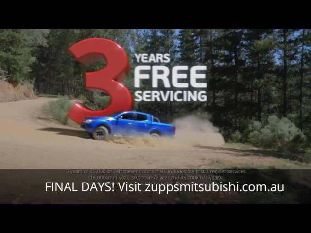 FINAL DAYS! 3 Years FREE Servicing!