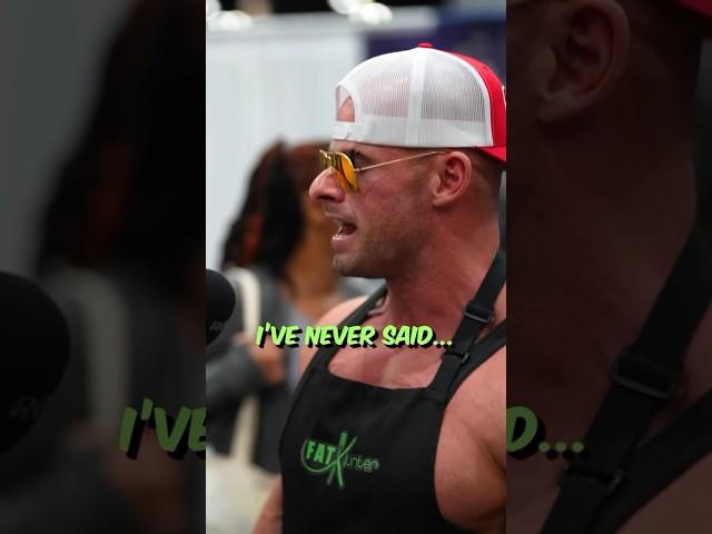 Confronting Joey Swoll  #bodybuilding #gymhumour #fitness