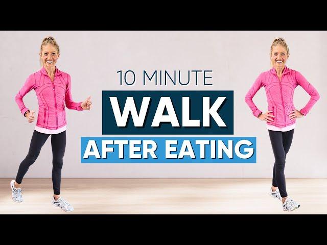 10 min walk after eating video (GOOD FOR DIGESTION!)