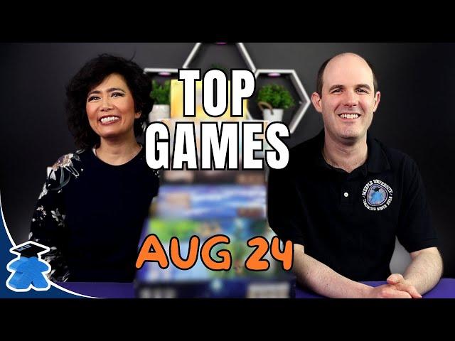 Best board games we played this month August 24, how many costumes do I have? 