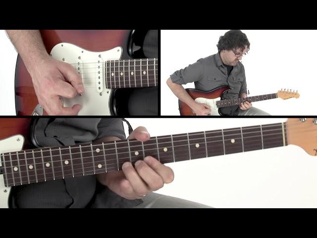 CAGED Guitar Lesson - Minor Modulation Performance - David Wallimann