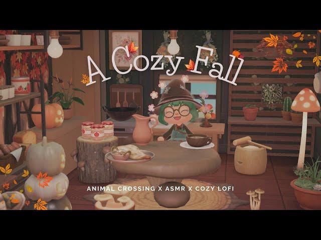 Animal Crossing: A Cozy Fall | Cozy Lofi | Relaxing Fall Vibes | Cozy Study and Sleep Aid ️