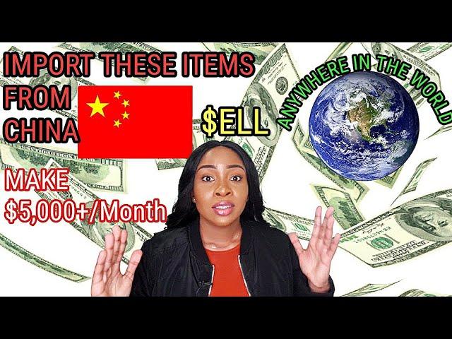 10 MOST PROFITABLE Items to Import From China  & sell online ANYWHERE in the world  in 2023  