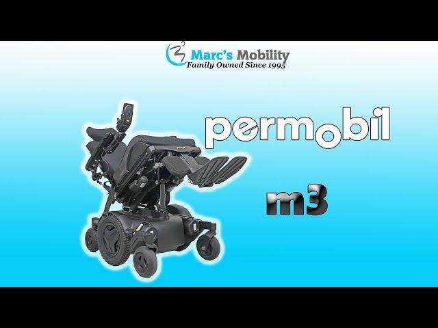 Permobil M3 with electric Tilt Recline and Legs in Black - Review #7396