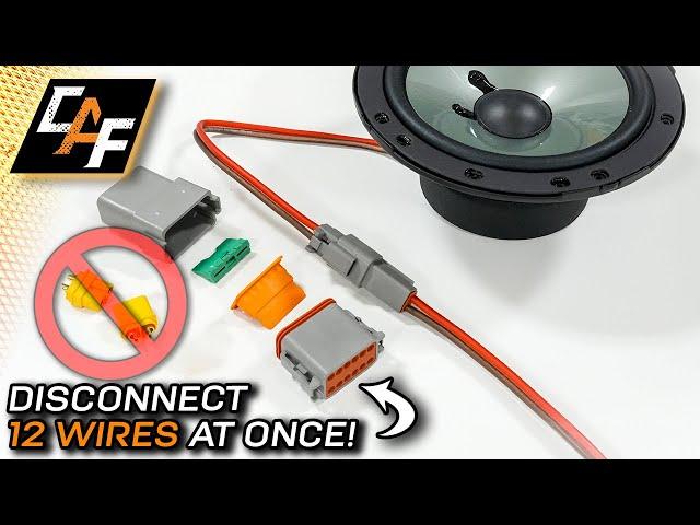 Quick disconnect FULL Car Audio System - Deutsch style connectors