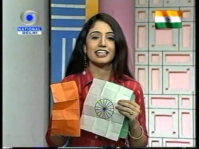 Sangeeta's Magic on T.V ( Magic of Indian Flag & Candle on 15 aug)