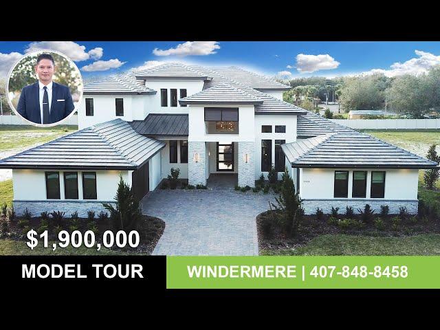 SOLD. Windermere Luxury Model Tour | Montalcino Model $1,900,000 | Arthur Rutenberg | Orlando Homes