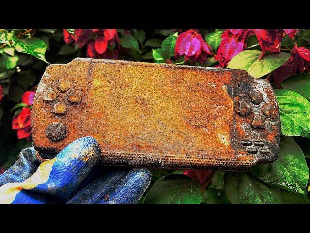 Restoration antique game console X6 | Restore damaged PlayStation Intact